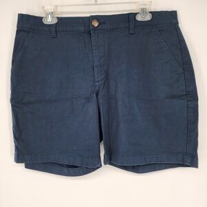 Chubbies The Armadas Flat Front Stretch Twill Shorts‎ Men's Size 35 Blue 7"